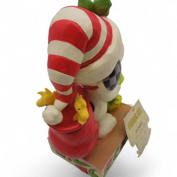 Enesco JIM SHORE 2021 Peanuts Snoopy Gifts of Friendship Christmas Figurine - Picture 8 of 11